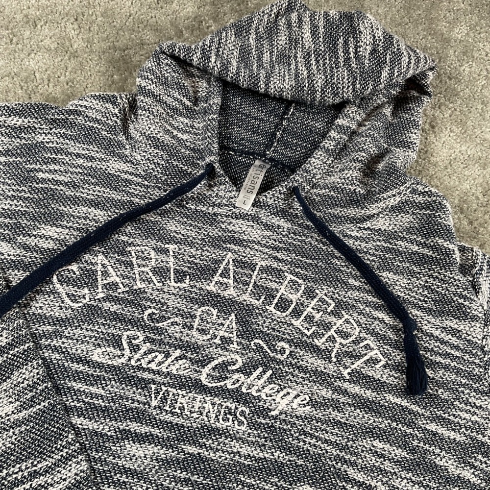 Artisans Carl Albert State College Vikings Hoodie Pullover Sweater Size‎ L